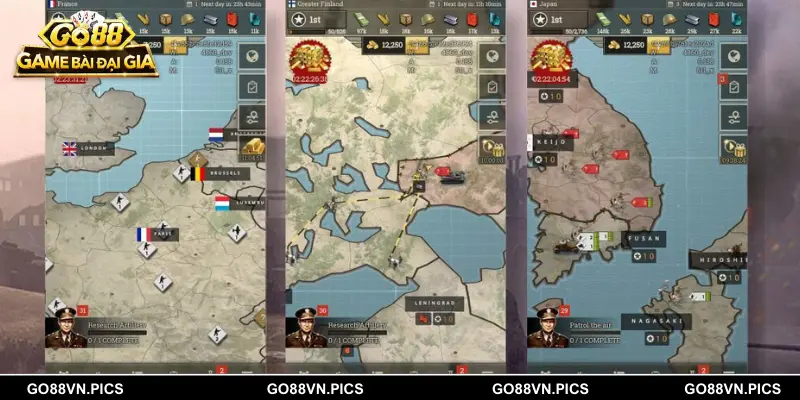 Hướng dẫn tham gia Call of War trên GO88 dễ dàng nhất