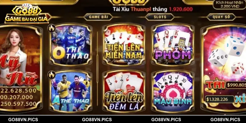 Giới thiệu thông tin cổng game Go88