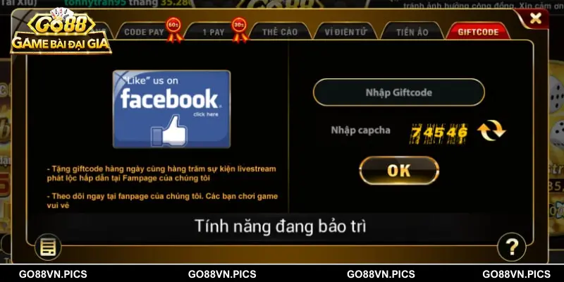 Nạp tiền Go88 cần một số điều kiện gì?